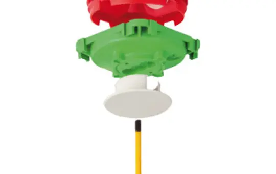 KAISER 1248-55 UP-Deckenleuchten-Anschlussdose Standard