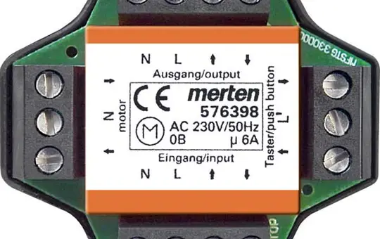 MERTEN 576398 Rollladen-Mehrfachsteuerrelais UP Standard