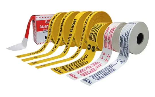 CELLPACK 145865 Trassenwarnband Starkstromkabel Standard