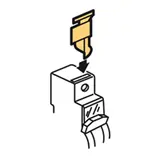 LEGRAND Schraubenabdeckung 