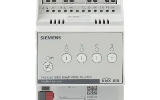 SIEMENS 5WG1263-1DB31 KNX-Binäreingang 4-fach