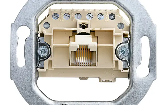 BUSCH-JAEGER 0213 Netzwerkdose 1-fach, Cat. 3