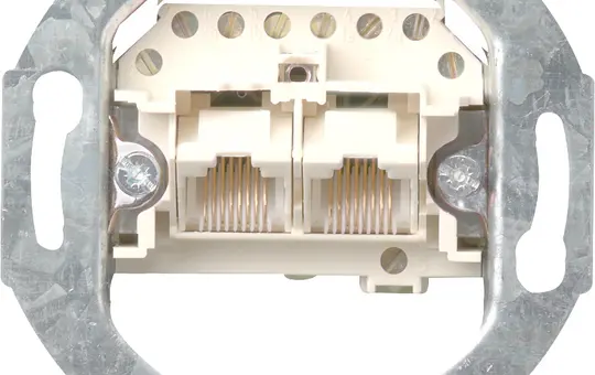 GIRA 018700 Netzwerkdose 2-fach, Cat.3