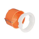 KAISER 9075-01 Hohlwand Gerätedose CEE mit Dichtring IP34 | orange | 74 mm
