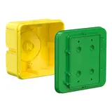 KAISER 1295-02 Verbindungskasten für Ortbeton mit Aufnahme für Stützelement | 128x128 mm