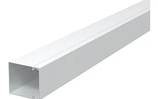 OBO BETTERMANN 6248694 Leitungsführungskanal Stahlblech | reinweiß | 80x80 mm