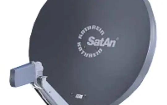 KATHREIN 20010033 Offset-Parabolantenne mit Logo | graphit | 90 cm