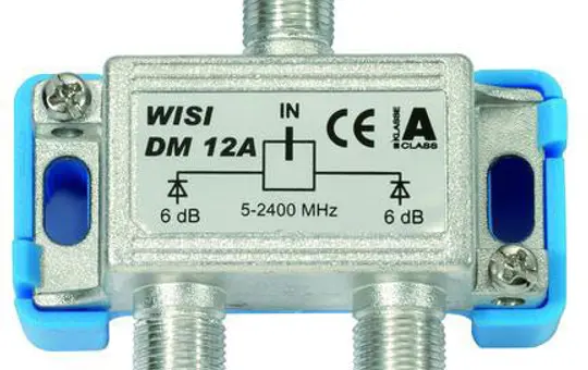 WISI 165772 SAT-Verteiler 2-fach