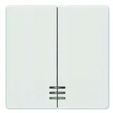 SIEMENS 5TG6204 beschr. Kontrollwippe DELTA i-system 2-fach | titanweiß