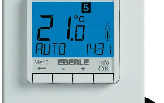 EBERLE FIT 3 F / weiß RTR für elektrische Fußbodenheizung Standard | weiß