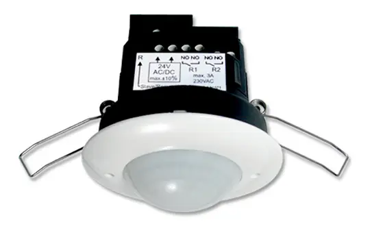 B.E.G. 92164 LUXOMAT Deckenpräsenzmelder PD2-M-24V Deckeneinbau