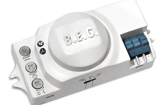 B.E.G. 94401 LUXOMAT HF-Bewegungsmelder Unterputz
