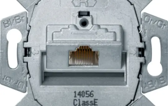 BERKER 455401 Netzwerkdose 1-fach, Cat. 6