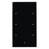 BERKER 75143935 KNX-Tastsensor Glas 3-fach, Komfort, konfiguriert | glas schwarz