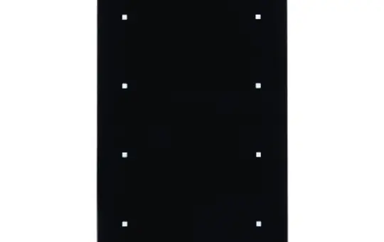 BERKER 75144835 KNX-Tastsensor Glas 4-fach, Komfort | glas schwarz