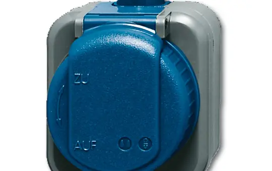 BUSCH-JAEGER 2300EWDI SCHUKO-Steckdose Duro 2000 WDI IP 66