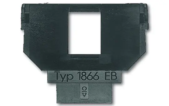 BUSCH-JAEGER 1866EB Sockel für Modular Jacks Cat.  3 1-fach