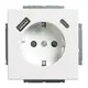 BUSCH-JAEGER 20EUCB2USBAC-84 SCHUKO-Steckdose Future, USB-A/C, 2,4 A | studioweiß