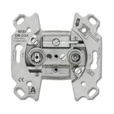 BUSCH-JAEGER 0230-101 Antennendose 2-fach, TV, Stich, 4 dB