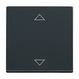 BUSCH-JAEGER 6430-81-102 Bedienelement Jalousiecontrol 1-fach, Pfeile | anthrazit
