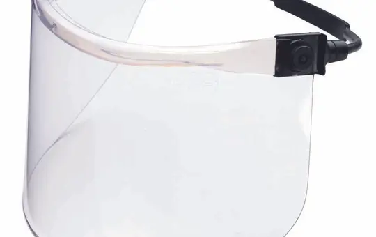 CIMCO 140204 Gesichts-Schutzschirm für Schutzhelm glasklar