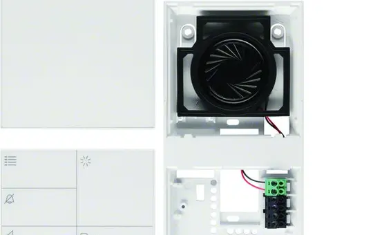 ELCOM 1712103 Audio-Innenstation i2 AP, Standard | weiß