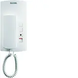 ELCOM 1308100 Audio-Türstation 1+n mit Höhrer | weiß