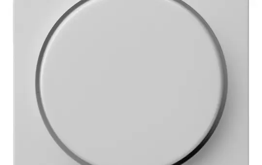 GIRA 0650015 Drehdimmerabdeckung System 55 Standard | grau matt
