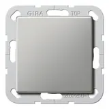 GIRA 2836600 Wippschalter System 55 Ausschalter, 2-polig, GB | edelstahl
