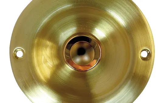 GROTHE 64131 Kontaktschale rund | messing glänzend