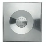 GROTHE 55541 Etagenplatte AP quadratisch 1-fach, einreihig | edelstahl