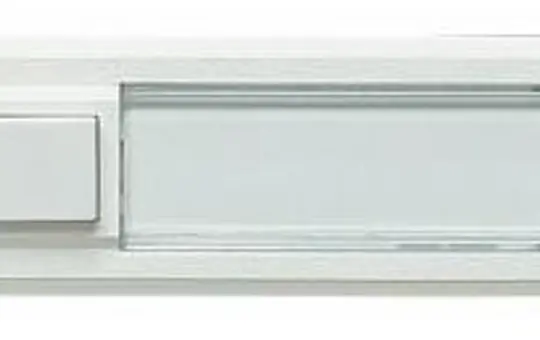 GROTHE 51015 Klingeltaster AP Combifix 1-fach, einreihig, beleuchtet | weiß