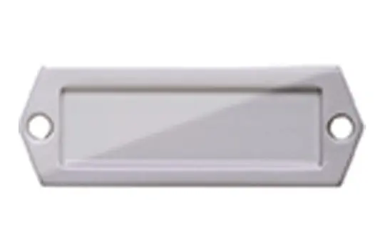 GROTHE 98002 Rähmchen Typ 500-2 | silber eloxiert