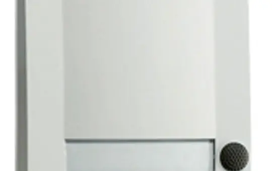 GROTHE 51103 Klingeltaster AP Domolux 1-fach, einreihig, beleuchtet | weiß/schwarz