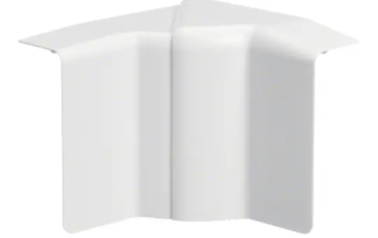 HAGER SL2005549016 tehalit Sockelleistenkanal-Inneneck einstellbar | verkehrsweiß | 20x55 mm