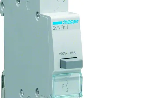 HAGER SVN311 Taster 16 A 1 Schließer
