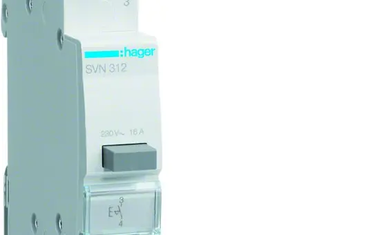 HAGER SVN312 Druckschalter 16 A 1 Schließer