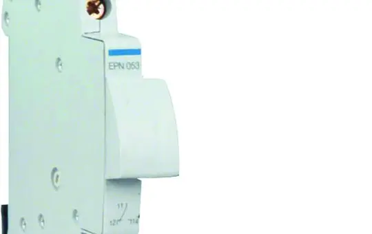 HAGER EPN053 Fernschalter Zubehör Steuerung durch Dauersignal EIN/AUS