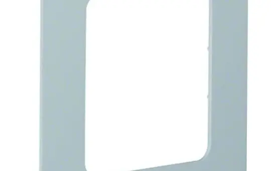 HAGER L91307030 tehalit Brüstungskanal-Geräteblende R7 1-fach, 130 mm, Kunststoff | steingrau