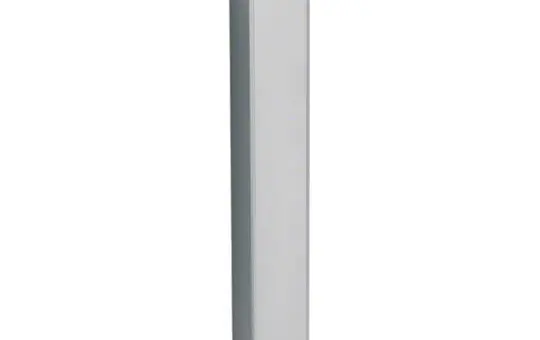 HAGER DAP80650ELN tehalit Bodenanschlusssäule 1-fach | aluminium eloxiert | 650 mm