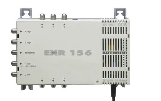 KATHREIN 20510011 Multischalter mit Netzteil 5 Eingänge auf 6 Ausgänge