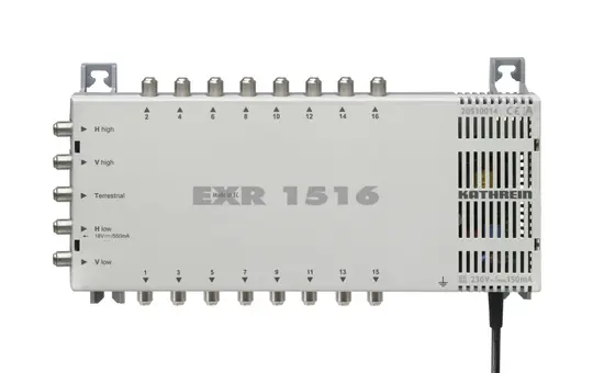 KATHREIN 20510014 Multischalter mit Netzteil 5 Eingänge auf 16 Ausgänge