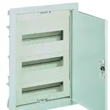 LEGRAND 1433 Unterputz-Verteiler IP 30 3-reihig, 36+6 TE, Metalltür