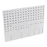 LEGRAND 004969 Beschriftungsbogen 1-99, A-Z