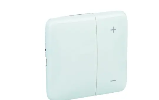 LEGRAND 776786 Tastdimmerabdeckung Creo 1-fach | ultraweiß