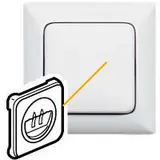 LEGRAND 776700 Creo Lautsprecher-Anschlussdose 1-fach | ultraweiß