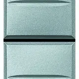 LEGRAND HC4027 Jalousieschalter Axolute 2-fach, 16 A, 1 Modul | aluminium