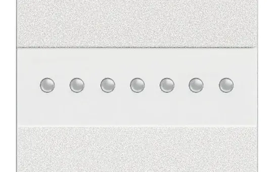 LEGRAND N4054 Axialschalter LivingLight Kreuzschalter, 1 Modul | weiß