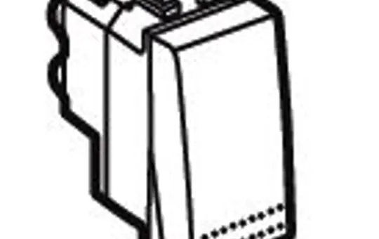 LEGRAND NT4044N Taster LivingLight Schließer, 2-polig, 1 Modul | tech