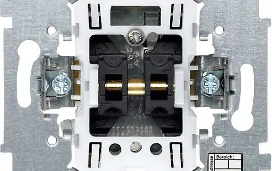 MERTEN 671299 KNX-Taster UP 2-fach, Mittelstellung